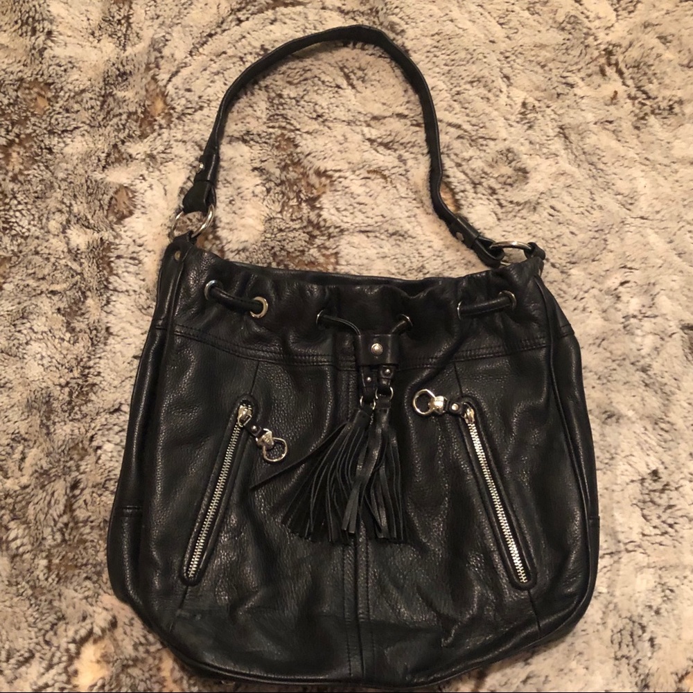 B. Makowsky Italian Leather Tassel